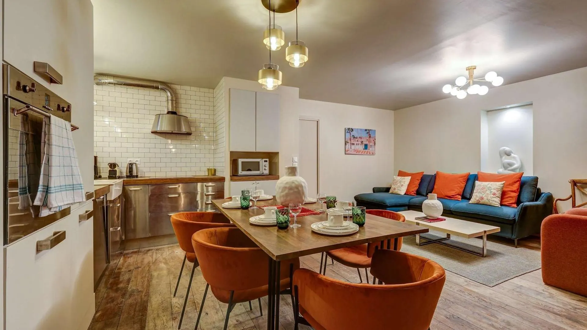 Appartamento Le Marais - Les Halles Colorful & Modern 3Bd Parigi